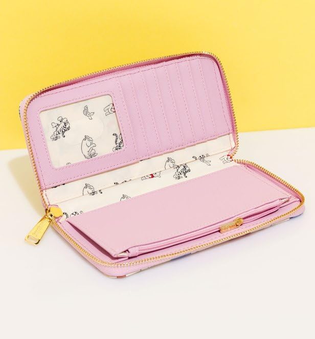 Loungefly Disney Wallet Winnie the Pooh Eeyore Friends Zip Clutch Faux-Leather