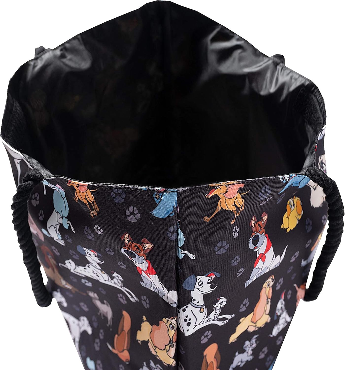 Disney Dogs Tote Bag for Women, 101 Dalmatians Lady and Tramp Print Large Canvas Purse, Disney Work Tote Big Bag,