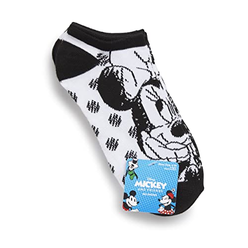 Disney womens Minnie Mouse 5 Pack No Show Socks