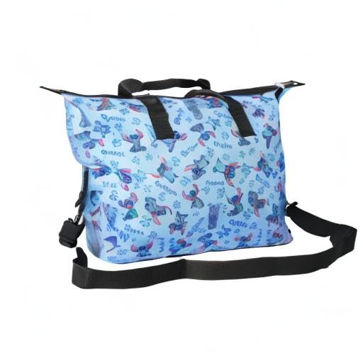 Disney Tote Duffel Bag Mickey Mouse Friends All Over Print Weekender Travel