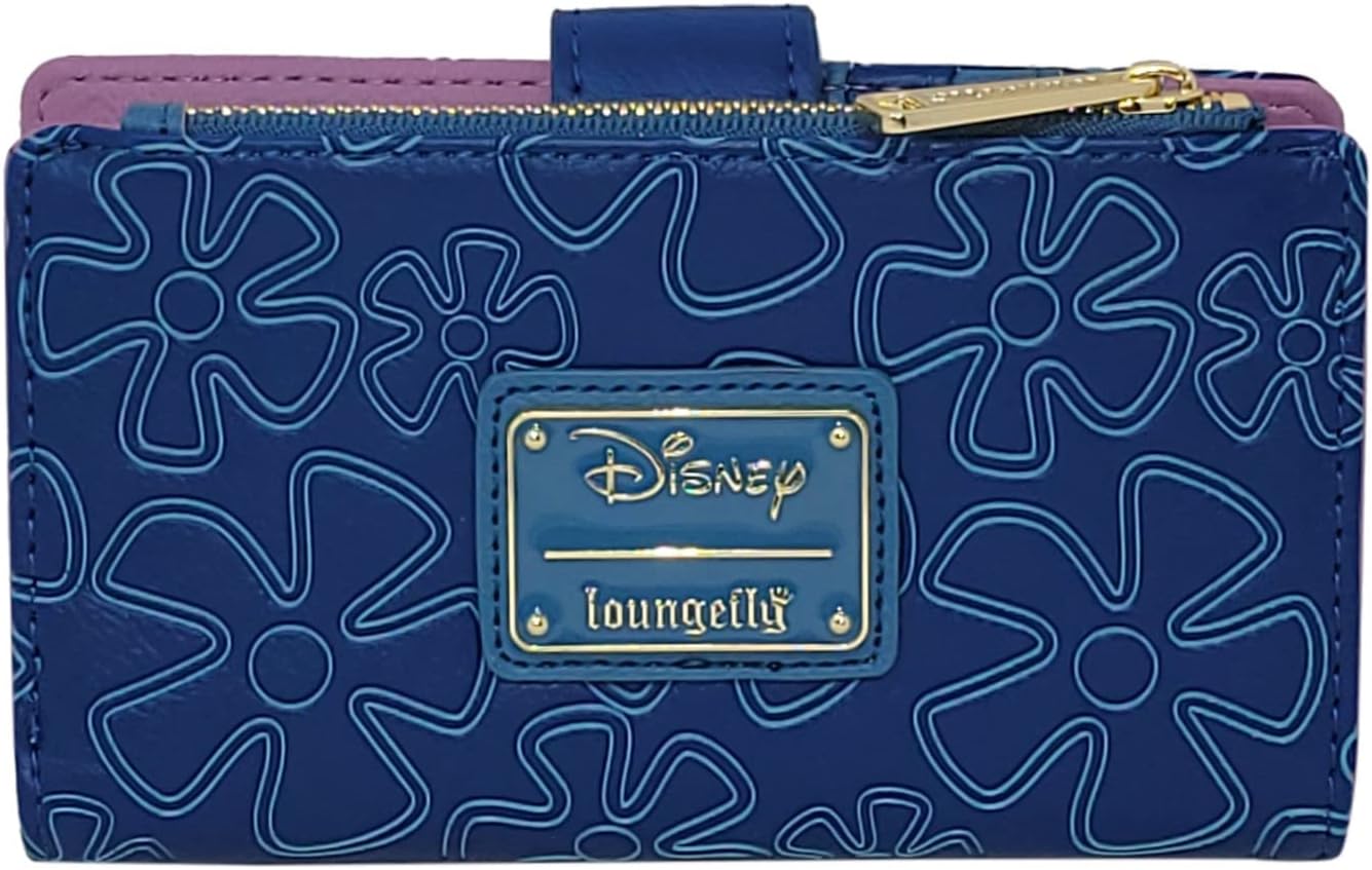 Loungefly Disney Stitch Wallet Snap Flap Clutch