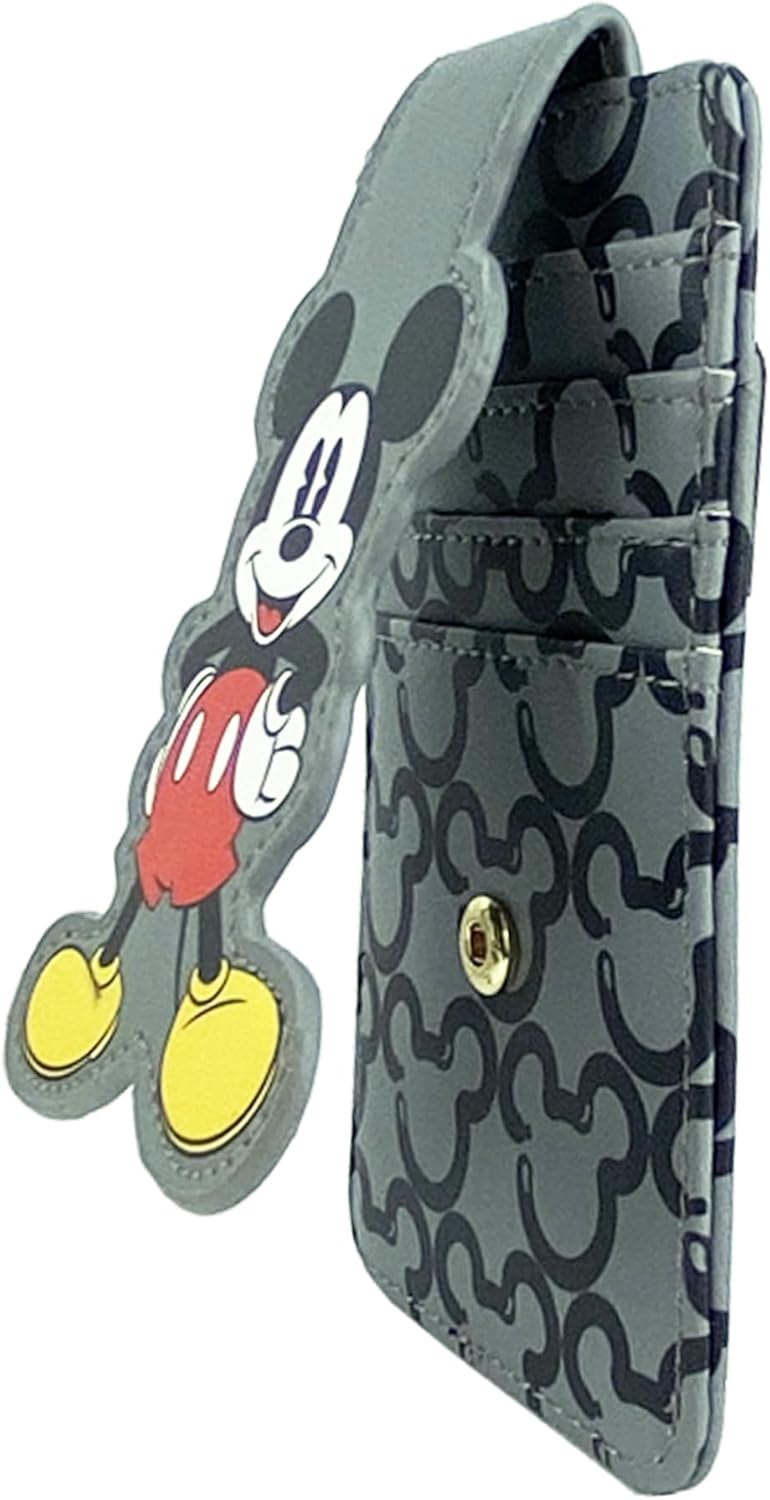 Disney Card Holder Wallet Slim Compact (Winnie the Pooh Yellow)