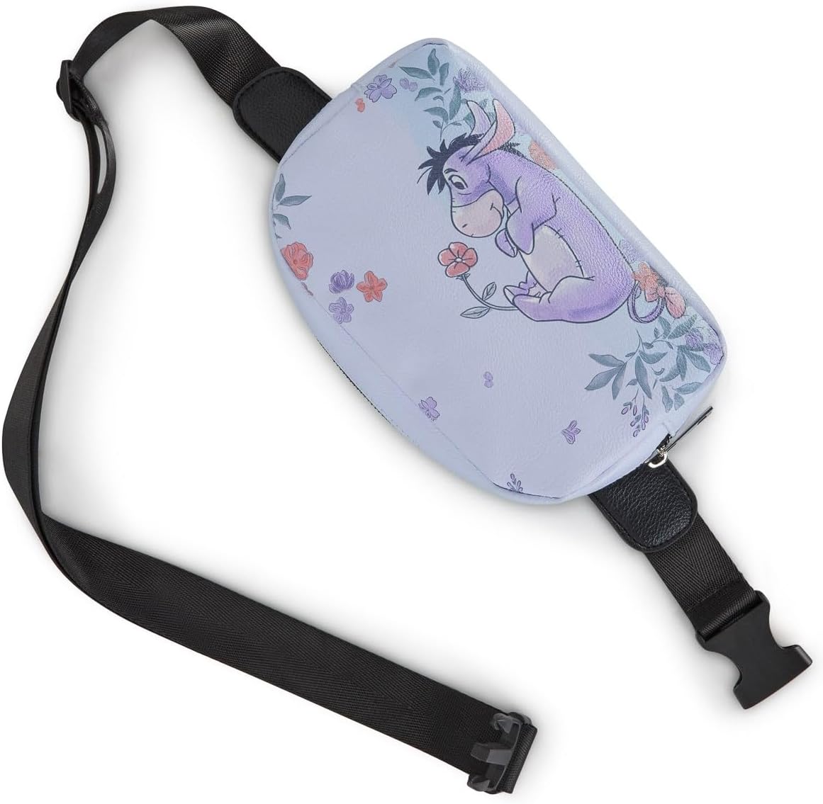 Womens Disney Belt Bag Crossbody Fanny Pack Waist Bag (Pooh White)