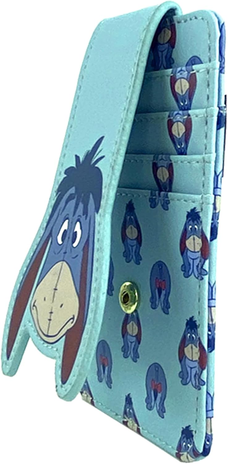 Disney Card Holder Wallet Slim Compact (Winnie the Pooh Yellow)