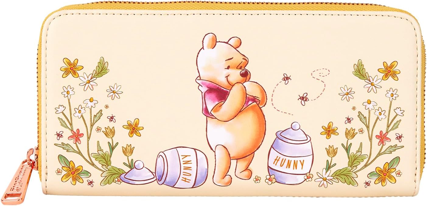 Loungefly Disney Winnie the Pooh Wallet Zip Around Clutch