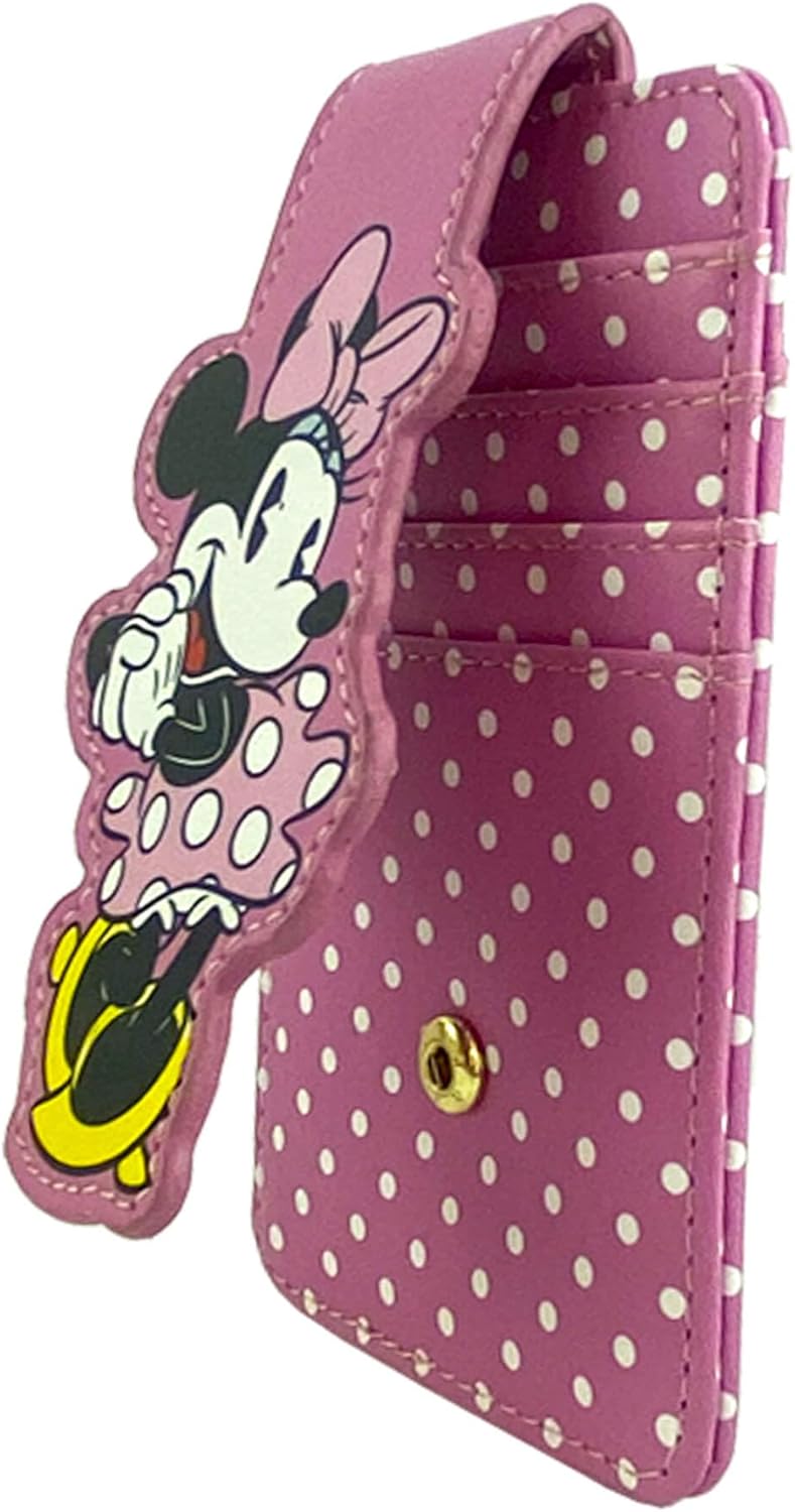 Disney Card Holder Wallet Slim Compact (Winnie the Pooh Yellow)