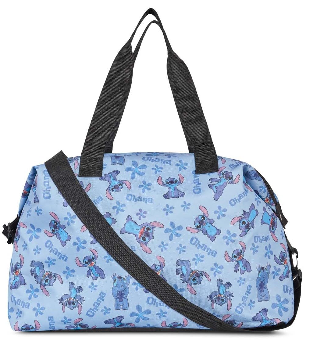 Disney Tote Duffel Bag Mickey Mouse Friends All Over Print Weekender Travel