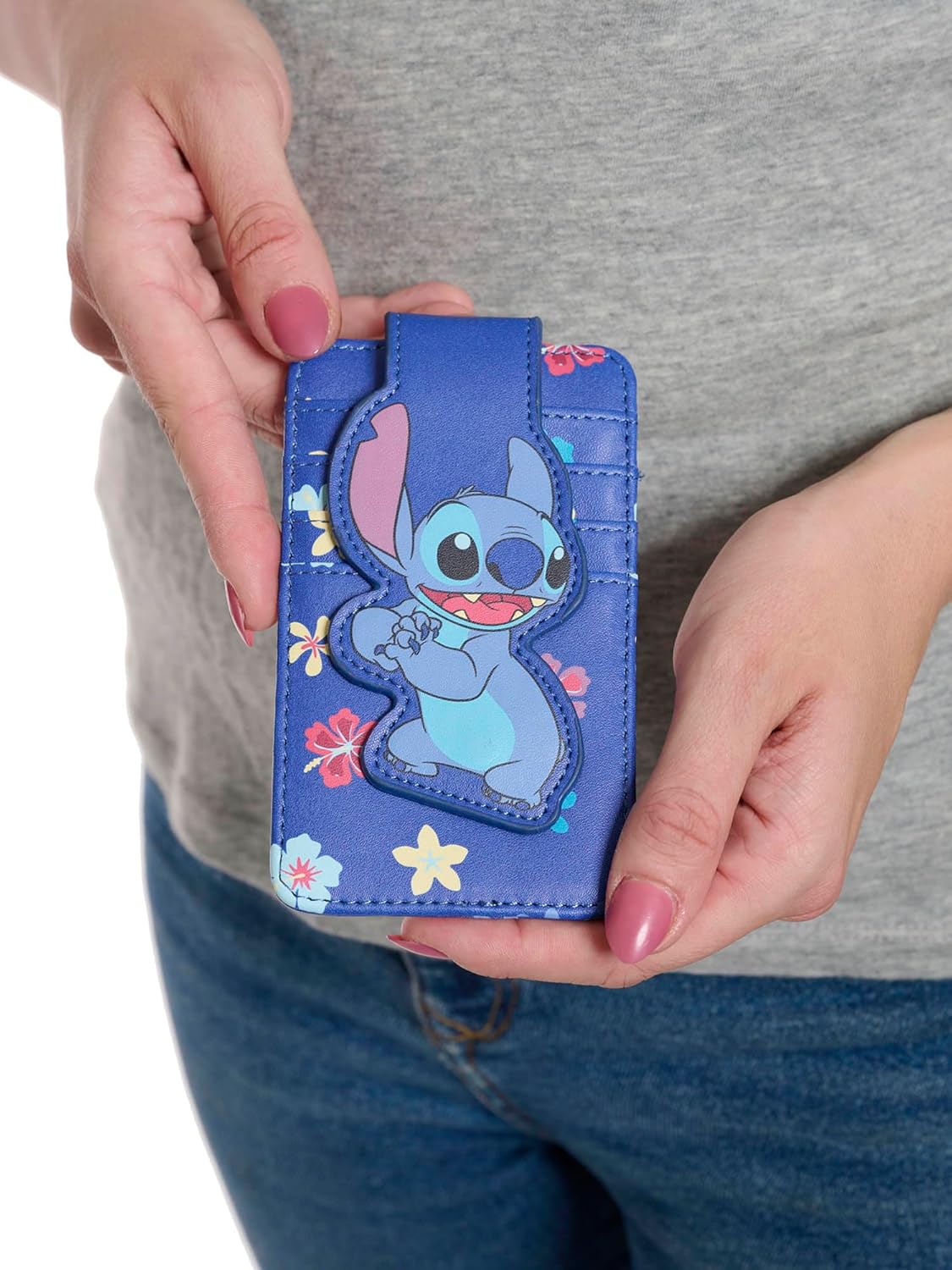 Disney Card Holder Wallet Slim Compact (Winnie the Pooh Yellow)