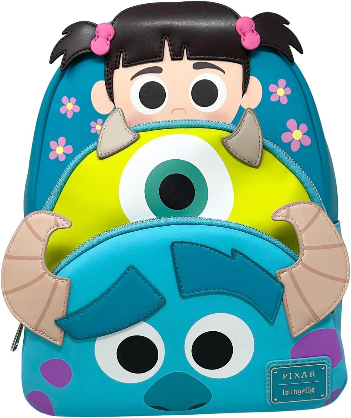 Loungefly Disney Monsters Inc Updated Womens Double Strap Shoulder Bag Backpack