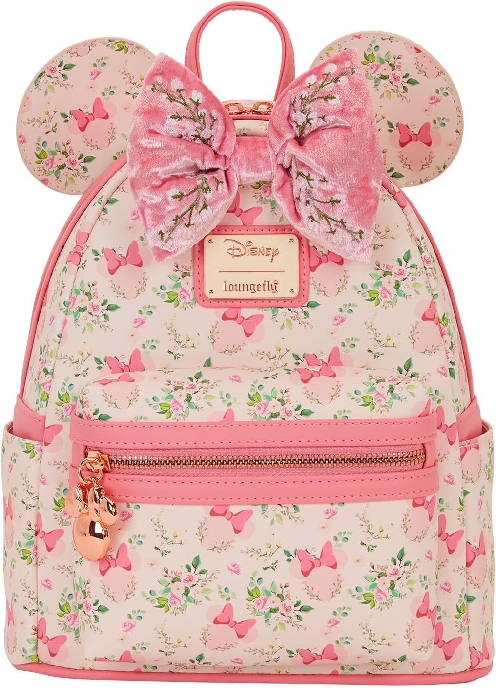 Loungefly Minnie Mouse Floral Mini Backpack