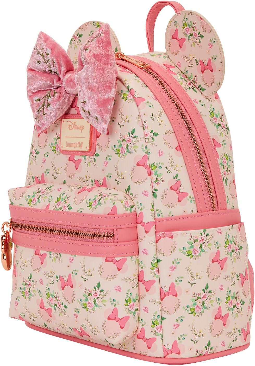 Loungefly Minnie Mouse Floral Mini Backpack