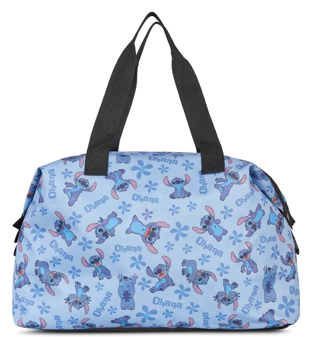 Disney Tote Duffel Bag Mickey Mouse Friends All Over Print Weekender Travel