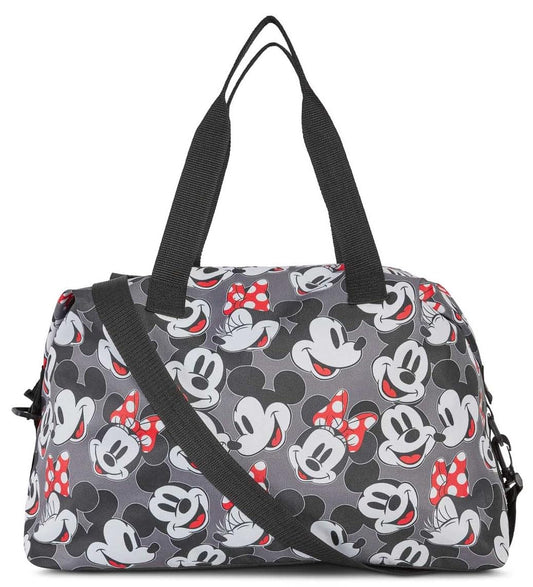 Disney Tote Duffel Bag Mickey Mouse Friends All Over Print Weekender Travel