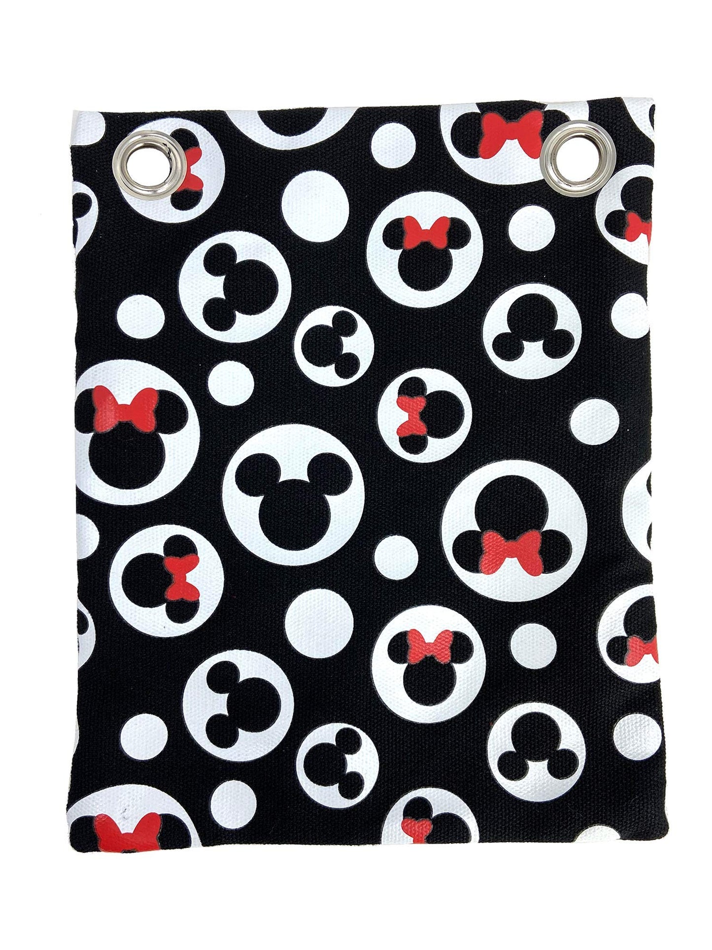 Disney Passport Bag Crossbody Travel Mickey Minnie Eeyore Stitch Cheshire All Over Print