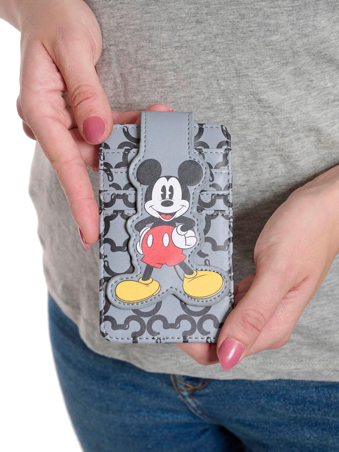 Disney Card Holder Wallet Slim Compact (Winnie the Pooh Yellow)