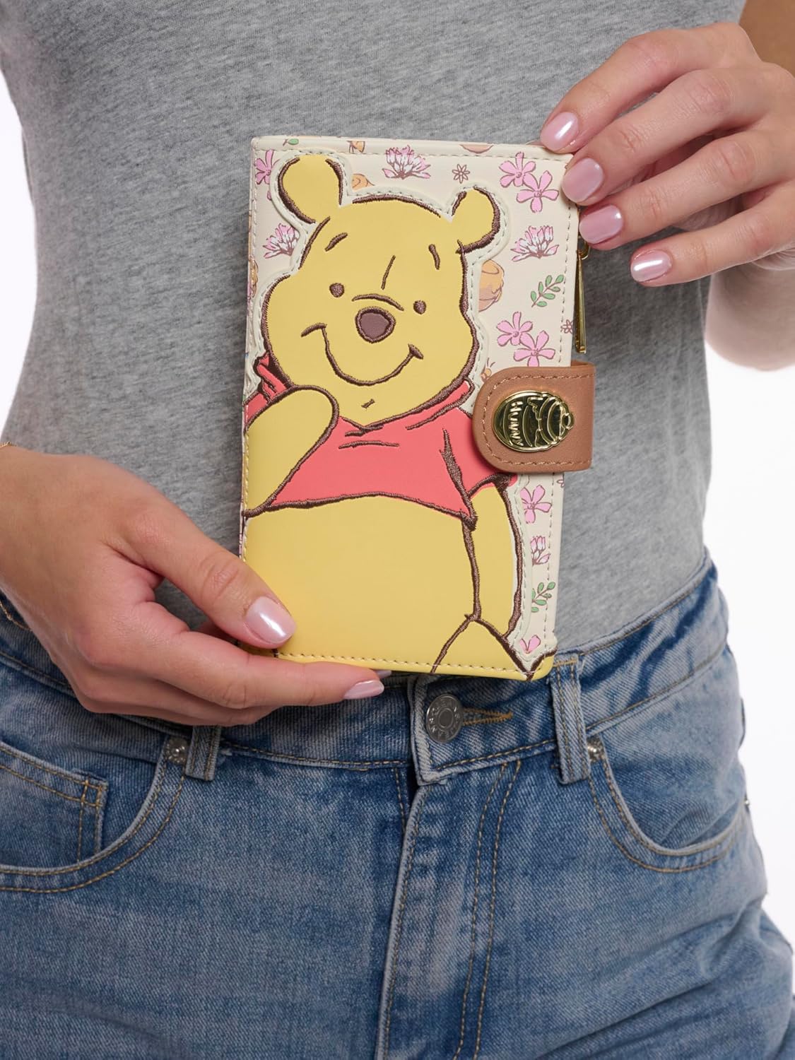 Loungefly Disney Winnie the Pooh Wallet Snap Flap Clutch