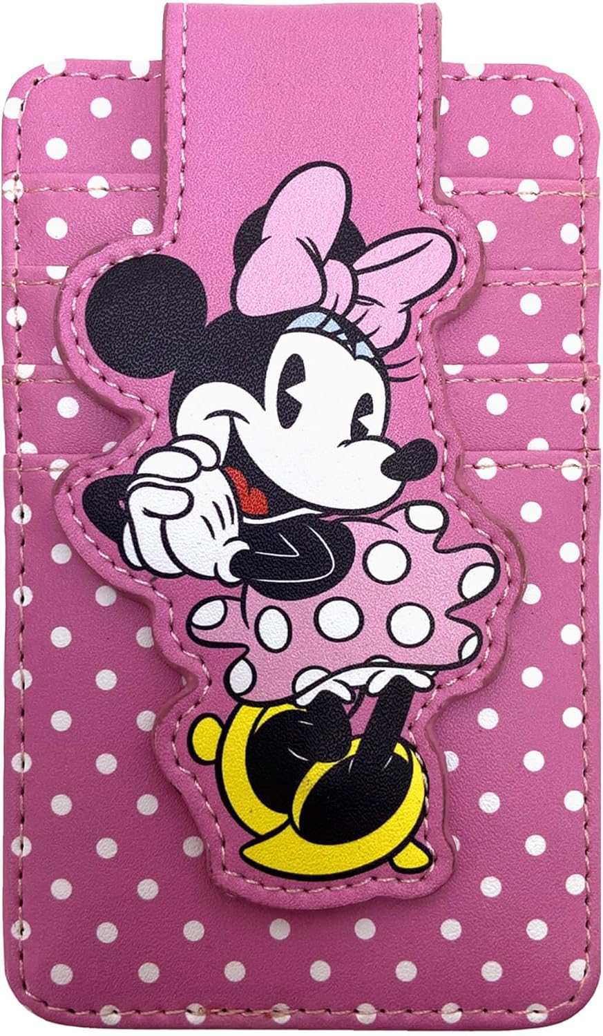 Disney Card Holder Wallet Slim Compact (Winnie the Pooh Yellow)