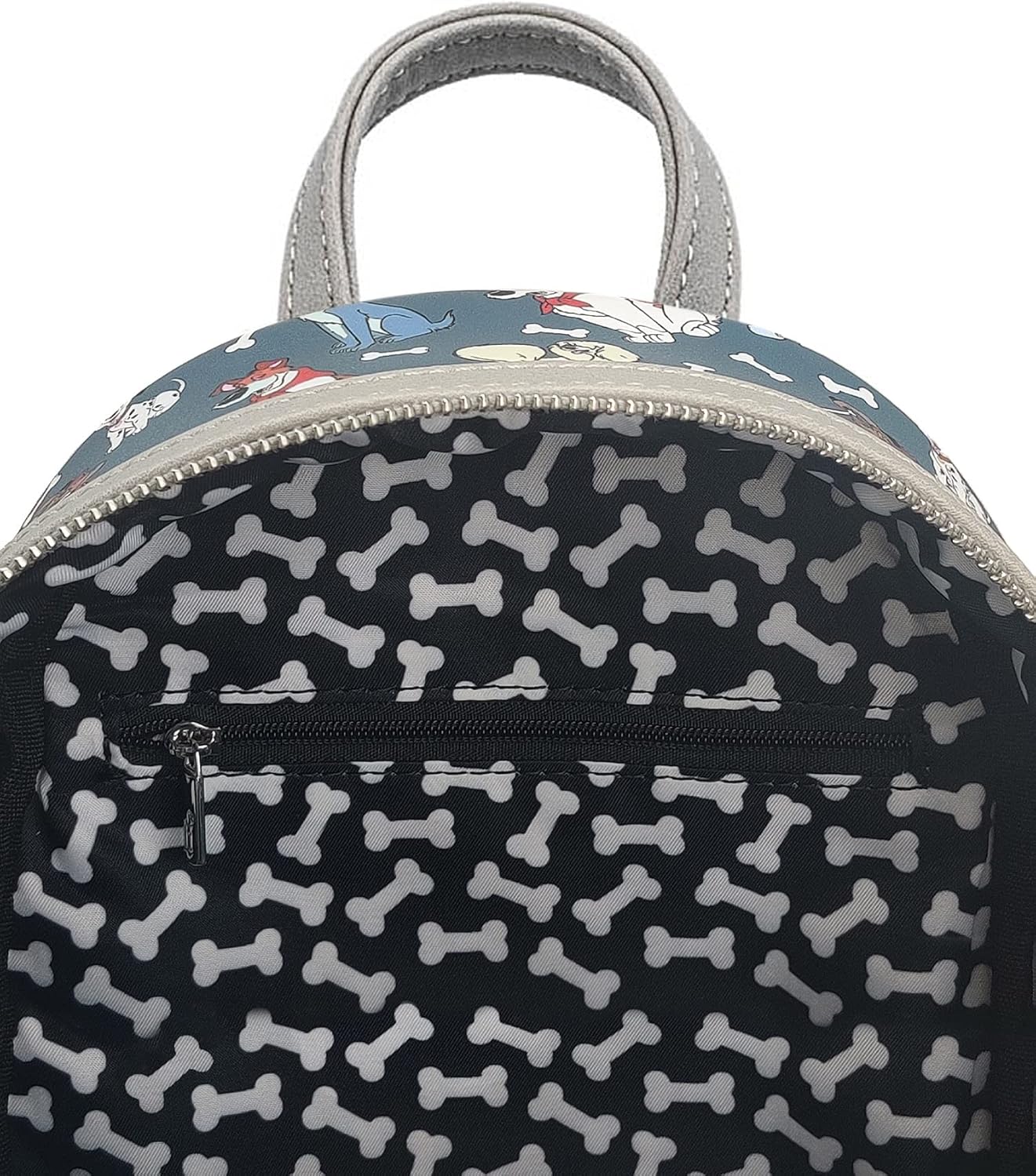 Loungefly Disney Dogs Mini-Backpack Handbag All Over Print Lady Tramp Dalmatians